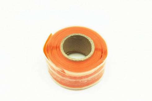Autobahn88 Universal Hose Rescue Tape, Silicone Self fusing Repair Tape, 1"x 10ft, Pack of 2 - Orange