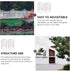 Angoily 2pcs Gutter Anti-leaf Down Silver Guard, Expandable Screens, Aluminum Gutters, Sieve Strainer Mesh
