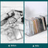BTSKY Clear Phone Case Organizer Stackable Storage Box with Lid for Cell Phone Cases Multifunctional Phone Case Storage Holder for Desk Accessories Plastic Storage Box for Table, Cupboard, Cabinet
