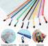 EOOUT 16pcs Mesh Zipper Pouch, Waterproof Zip File Bags for Organizing School and Office Supplies, A4 Size