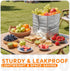 Smilco Thermal Box Liners - Reusable Insulation Bags, 6 PCS for Lunch & Shopping Bags, Waterproof Insulation