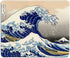 dealzEpic Art Mouse Pad - Natural Rubber with Japan Art The Great Wave by Hokusai, 9.5x7.9 inches