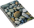 Onyx and Green Notebook, 3 x 5 Inches, Side Coil, 75 Ruled Sheets, Stone Paper