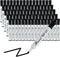 Black Dry Erase Markers Low-Odor 80 Count Chisel Tip for Writing on Whiteboards and Dry-Erase Boards