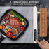 6 Settings, 6H FYY Warming Mat for Food - Rapid and Full Surface Heating, Temp Timer, Rollable Portable Food Warming