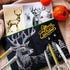 White Pens, 3 Pack, White Gel Pens for Artists, 1mm Extra Fine Point, White Ink for Black Paper Drawing