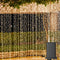 Solhice LED Curtain Lights Outdoor 20ft x10ft, 600 LED Plug in Hanging