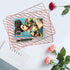 Okllen 3 Pack Wire File Tray, Rose Gold Paper Tray Desk Letter Tray for Office, Large Documents Storage Basket Organizer