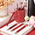 Sabary 8 Pcs Ballpoint Pens with Pen Holder, Metal Crystal Diamond Pens for Desk Organizer & Wedding Gifts