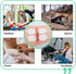 6pcs RHINO RESCUE Wound Closure Kit, with Dresssings, Wound Closure Strips Without Suture, Stitch Zip Laceration