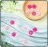 Wavwavw 12 Pcs Clear Running Bib Clips Race Number Buckle Fixing System Triathlon Race Bib Holder Running Fixing Clips