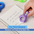 6 Pack, 2-in-1 Mr. Pen- Manual Pencil Sharpener & Eraser, Manual Sharpeners, Multicolored Sharpener with Eraser Fun