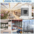 Waterproof Distribution Protection Box, ABS Plastic Breaker Electrical Box with Transparent Cover IP65