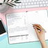 Clever Fox Meeting Notebook, A5 Work & Business Organizer with Notes & Action Items for Project Management & Meetings