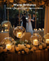 Homemory 12-Pack Battery Operated Flameless LED Tea Lights Candles, 200+ Hour Fake Electric Candles for Wedding Decor