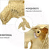 Cabilock Brass Bird Drawer Handle Vintage Small Cabinet Knobs Right-Side Kitchen Hardware Pulls for Wardrobe Dresser