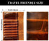 Jaald Genuine Leather Pencil Roll Brush Case - Vintage Pen Holder Organizer for Students, Artists, and Writers