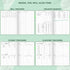 GoGirl Budget Planner Monthly Financial Planner Organizer Budget Book. Expense Tracker Notebook Journal to Control