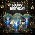 Decorations(9 Inch,Clear) Amylove Mini Fiber Optic Lamp Bulk LED Light Color Changing Table Centerpiece Glow in The