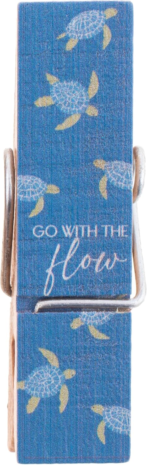 Karma Gifts Chip Clips, One Size, Sea Turtle