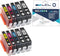 LCL Compatible Ink Cartridge Replacement for HP 670XL (10-Pack, 4Bk 2Cyan 2Magenta 2Yellow)