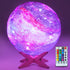 5.9 inch Galaxy Moon Lamp Remote & Touch Control 16 Colors LED