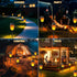 6 Pack, Solar Lights Outdoor Solar Torch Light with Flickering Flame, Waterproof Outdoor Lighting Solar Powered Pathway