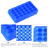 MECCANIXITY 24-Well Centrifuge Tube Rack, Double Panel Polypropylene for 11mm/7.5mm Hole, Suitable for 0.5ml/1.5ml/2ml