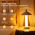 3-Way Dimmable 12"H JHY DESIGN Bedside Lamp Umbrella-shaped Touch Control Table Lamp Nightstand Lamp with Grey anodized