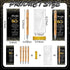 Sayglossy 50 Sets 60th 50 50 100 Birthday for Guests Anniversary Include Ballpoint Pens with Thank You Cards Bags