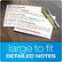 50EE 5" 8", 500 (5 Packs 100) (50) Oxford Blank Index Cards, x White, Cards