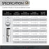 Conext Link BCU6-8 Uninsulated Butt Connector 8 Pack (6 Gauge) (17032)
