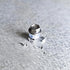 200pcs #10×1" Self Tapping Screws for Metal, 410 Stainless Steel Sheet Metal Screws, Hex Washer Head Self Drilling