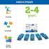 Learning Resources Primary Calculator - 10 Pieces, Basic Solar Powered Calculators, Teacher Supplies