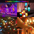 C7 Bulbs, 25 Pack Bulbs E12/C7 5 PASUTO Christmas Replacement Multicolor Ceramic Light for Christmas Outdoor Indoor