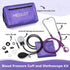 10"-16", LotFancy Aneroid Sphygmomanometer with Stethoscope Kit, Professional BP Cuff Adult Adult Professional Manual
