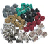 Yutnqin 69Pcs Abrasive Wheel Buffing Polishing Wheel Wire Brushes Set for Rotary Tool