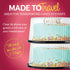 10 11" 5 2-3 - Plastic Disposable Cake Containers Carriers with Dome Lids and Cake Boards | Round Cake Carriers