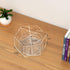 NIUBEE Acrylic Pen Pencil Holder, 6 Compartments for Multi-capacity Marker Storage, 360° Rotating Clear Pencil Cup