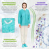 45 3 AMZ Medical Supply Disposable Lab Jackets, GSM SMS, Snap Front Coat with Knit Cuffs Collar & Pockets, Hip Length