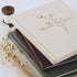 Lanpn Travel Photo Journal Notebook for Men Women, Linen Travel Log Diary, 110 Pages, Green