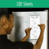 Hebayy 100 Pages Food&Shit Magnetic Back Funny Grocery List Planner Note Pad for Fridge Locker (3" x 8")