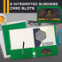 Better Office Products Two Pocket Portfolio Folders, Green, Letter Size, 50-Pack, 50 Pieces