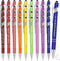 Eersida 40 Pcs Snarky Office Pens, Funny Insulting Ballpoint Pens with Macaron Touch Stylus for Office Use