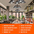 Fishbone Filament LED Edison Bulbs, 60 Watt Equivalent ST64 E26, Dimmable Vintage Light Bulbs, 600 Lumen, 4000K Daylight