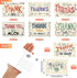 80 Pack 4 6 Inch Junkin Thank You Postcards x Thanks Blank Note Postcards Retro Appreciation Greeting Cards Assorted