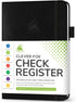 Clever Fox Check Register Book - Deluxe Transaction Register, Accounting Ledger Book for Personal and Work Use