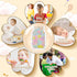 HMMIA (40Pcs) Personalized Magnetic Reward Jar for Kids, Star Jar Reward System with Colorful Letter Stickers, Potty