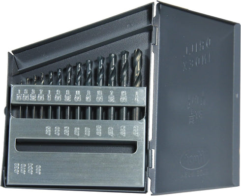 Viking Drill and Tool 43690 Type 260-T Heavy Duty Stub Length Drill Bit Set, 13 Piece