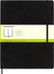 Moleskine Classic Notebook, Soft Cover, Black, XXL (8.5" x 11") Plain/Blank, 192 Pages